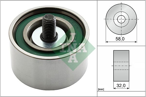 WILMINK GROUP Ohjainrulla, hammashihna WG1253053